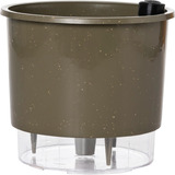 Vaso Autoirrigável Grande N4 21x18cm Basalto Auto Irrigável
