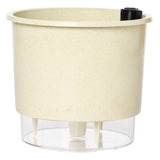 Vaso Autoirrigável Grande N4 21x18cm Calcário Auto Irrigável