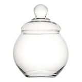 Vaso Compoteira Bomboniere Vidro Com Tampa 1,8l Decoração