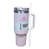 Vaso De Tampa De Copo Transparente Termo 1.18l Rosa Stanley