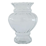 Vaso De Vidro Camélia Centro De Mesa Decoração Flor Arranjo
