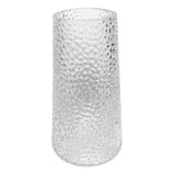 Vaso De Vidro Grosso Decoraçao Flores