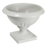 Vaso Decoração Grego Hera - Cachepot Bacia Taça Baixa Cor Off White