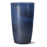 Vaso Decorativo Alto Nº66 Cônico Moderno Azul Plástico