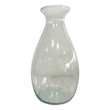 Vaso Garrafa Requinte De Vidro Importado Decoração Enfeite
