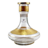 Vaso Jarro Base Bless Lamp Genie Narguile 26cm- Clear 
