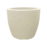 Vaso Planta Polietileno Redondo Europa 33cm Cimento Japi