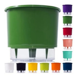 Vaso Raiz Auto Irrigável 21cm N4 Autoirrigável Verde Escuro