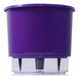Vaso Raiz Autoirrigavel N3 16x14cm Roxo Planta Anti Dengue