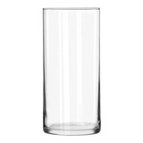 Vaso Tubo De Vidro Transparente Cilíndrico 10x30cm 