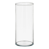 Vaso Tubo Vidro Cilíndrico Grande 50cm