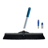 Vassoura Nylon Macia 60 Cm C/ Cabo De Alumínio - Bralímpia 