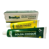 Veda Choque Brasilux Solda Choque P/ Plasticos - 300g