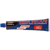 Veda Escape Cola P/ Vedação Junção Flange Junta Escape 100g