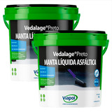 Vedalage Manta Líquida 18 L Pronta P/ Uso Asfalto Kit 2