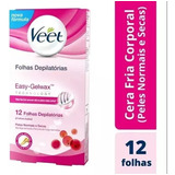 Veet Folhas Para Depilação Corporal Peles