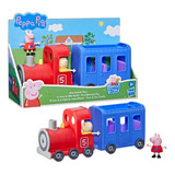 Veículo E Figuras Senhora Coelho E Peppa Pig F3630 Vermelho E Azul Hasbro