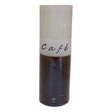 Vela 7 Dias Branca E Preta Aromatizada Café Perfumada
