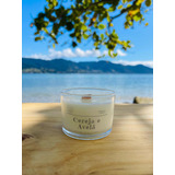 Vela Aromática Cereja E Avelã Ecovelas Ilhabela Cera De Coco