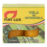 Vela De Citronela 90gr Com 2