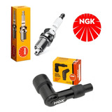 Vela De Ignição E Cachimbo Honda Cg 125 Fan / Cg 150 Titan