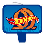 Vela Hot Wheels - Para Aniversário, Bolo E Festa