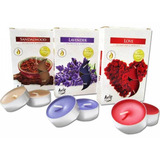 Vela Perfumada Rechaud Tealights Aromas Caixa C/ 6 Und