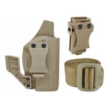 Velado G2c Destro + Porta Carregador + Cinto Bdu 40mm Coyote