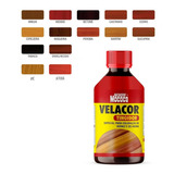Veladura Tingidor Especial P/ Vernizes Velacor Mococa 200ml Cor Castanho
