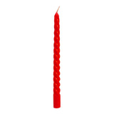 Velas De Natal Vermelha 25cm Grande 2 Unidades Decorativas