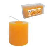 Velas Perfumadas De 1 Dia Trio No Aroma Laranja Caixa