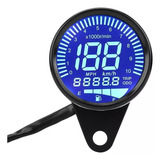 Velocímetro Digital Led Universal Para Motocicleta, Tacômetr