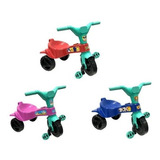 Velotrol Infantil Triciclo Motoca Pedalar Menino Menina Cor Vermelho