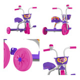 Velotrol Motoca Triciclo Infantil Brinquedo Menina