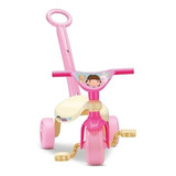 Velotrol Triciclo Motoca Menina Rosa Doll