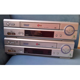 Vendo 2 Aparelhos Vhs, Quebrados,para Utilização