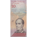 Venezuela - 10 Bolívares De 2.018