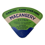 Ventarola Antiga Em Cartão Aguardente Maçangery Anos 50 Rara