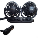 Ventilador Automotivo Duplo 12v Ajustável Van Kombi Carro