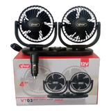 Ventilador Automotivo Duplo Com P/ Carro Caminhão Kombi 12v