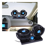 Ventilador Automotivo Duplo Painel Ajustável Carro