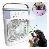 Ventilador Climatizador Cães Gato Pet Reservatório Água Gelo