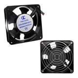 Ventilador Cooler Com Grade Metálica 120x120x38