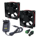 Ventilador Cooler Ventoinha 120x120x25mm 12v (2pçs)