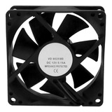 Ventilador Cooler Ventoinha Fan 80x80x25mm 12 Volts Nova