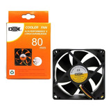 Ventilador Cooler Ventoinha Fan 80x80x25mm 80mm 12v Kit 15un