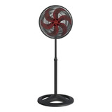 Ventilador De Coluna Vermelho 40cm Pedestal Turbo Ventisol