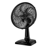Ventilador De Mesa 30cm 6 Pas 3vel Ultra Vento Forte Mondial Estrutura Preto Pás Prata Diâmetro 30 Cm Material Das Pás Plástico 220v