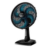 Ventilador De Mesa Mondial - 06 Pás - Vsp-30-ap Estrutura Preto Pás Azul-petróleo Diâmetro 30 Cm Quantidade De Pás 6 220v