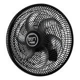 Ventilador De Parede Tron Oscilante Premium 6 Pás Polipropileno 220v Preto